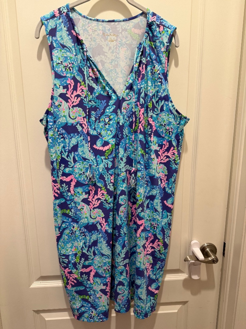 Lilly Pulitzer Sleeveless Dress/Swimsuit Coverup, Size XL